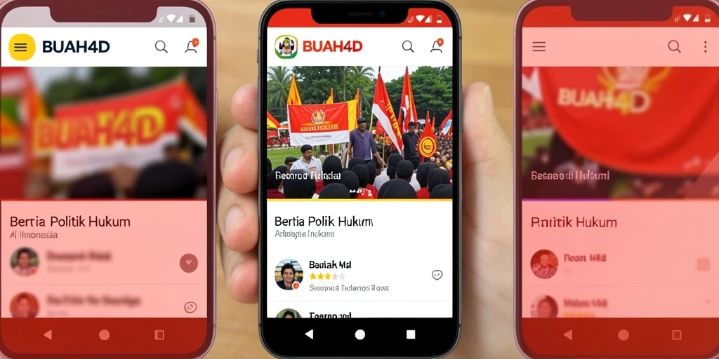 Tampilan antarmuka BUAH4D yang intuitif dan informatif.