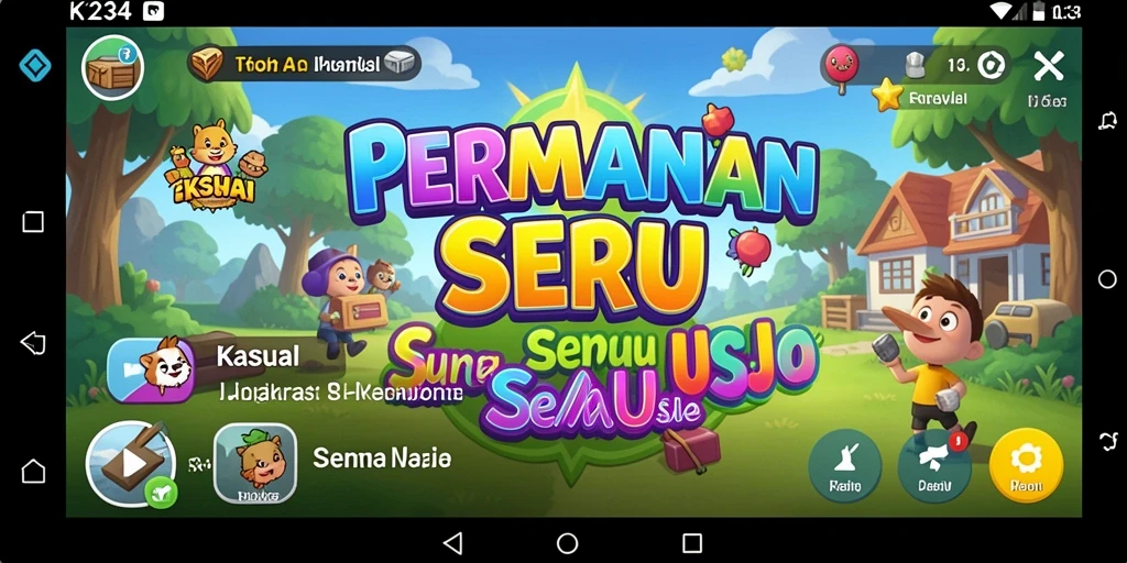 Tampilan antarmuka K234 yang menarik dan mudah digunakan.